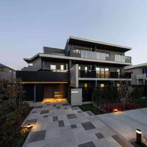 目黒区緑が丘1丁目計画新築工事