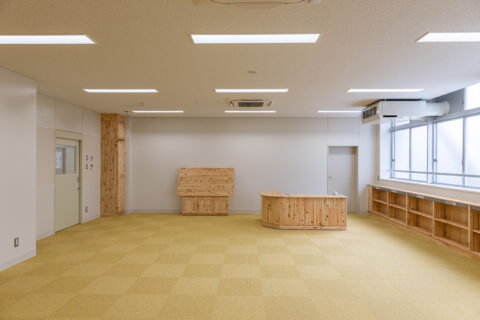 施工実績　中野中学校跡施設内装改修その他工事（JV)